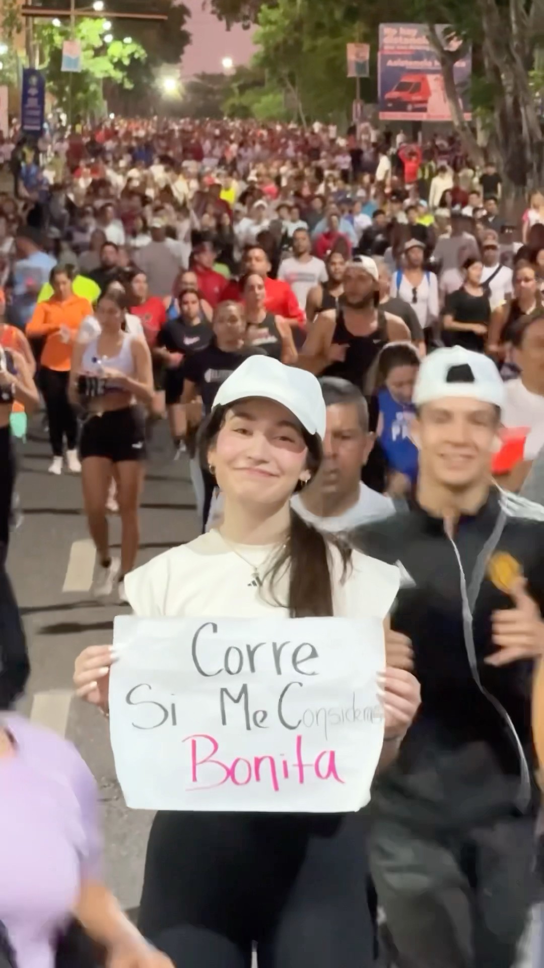 Gracias por correr por mi ??