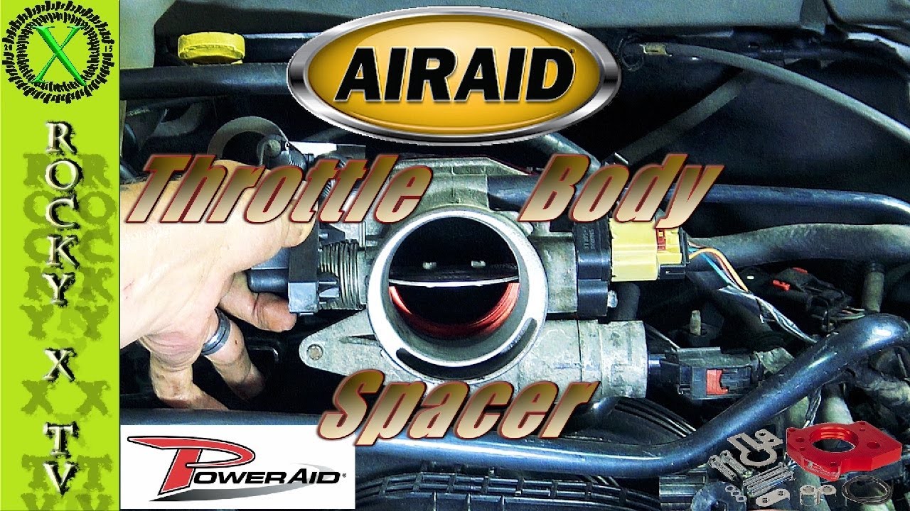 Airaid Jeep Liberty Throttle Body Spacer, Project Renegade Ep.23 YouTube
