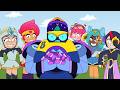 Brawl Stars Animation BOLT Vs STARR PATROL Skin Parody 