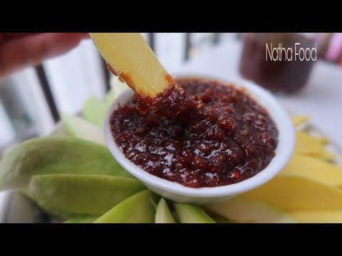 태국식 맘루옥(Mắm Ruốc) 만들기 - 과일과 찰떡궁합!