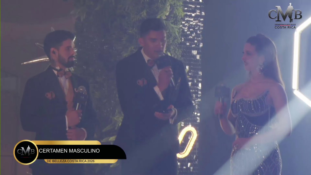 Emisión en directo de Certamen Masculino de Belleza Costa Rica 2026