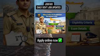 BPSSC SI Prohibition 2026 | bpssc | sub inspector | bihar | bihar sub inspector | shorts
