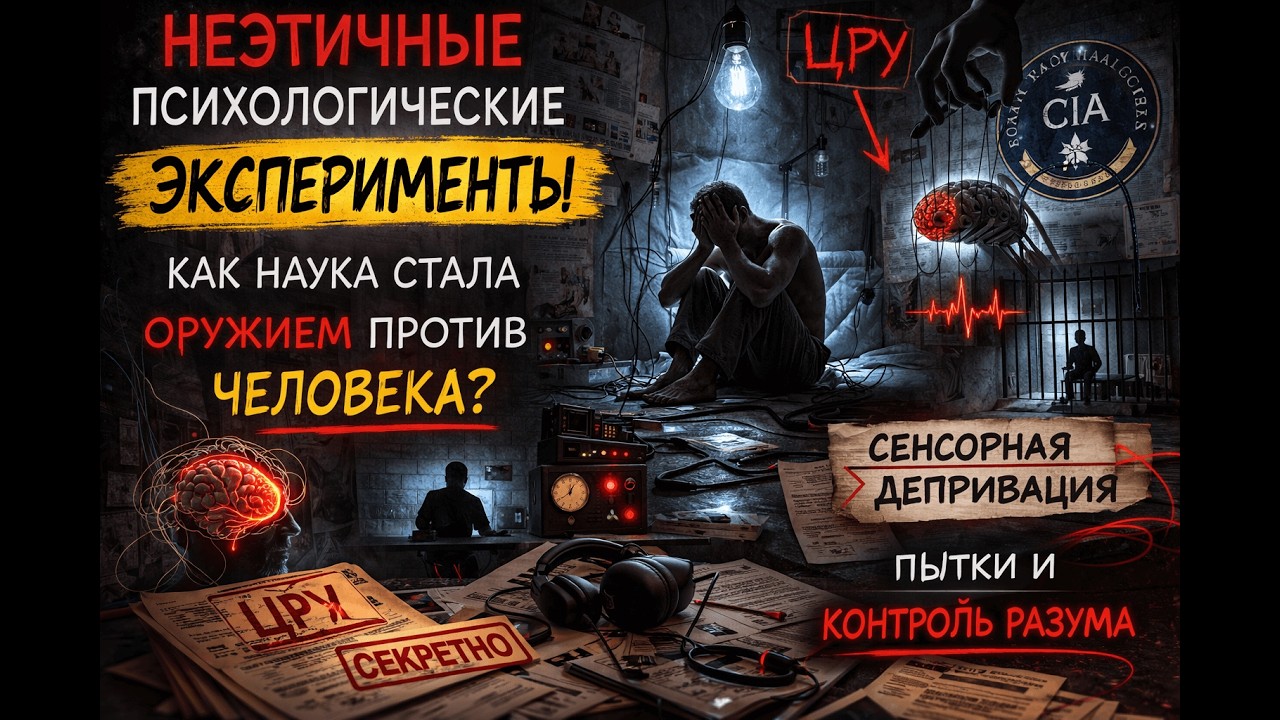 Неэтичные психологические эксперименты: как наука стала оружием