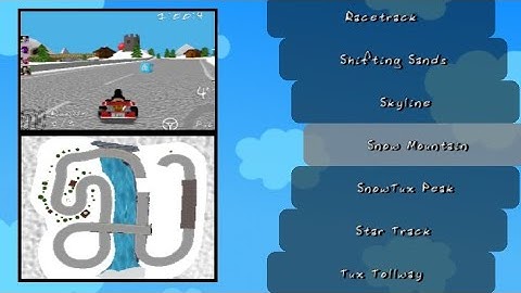SuperTuxKart 0.6.2 Snow Mountain