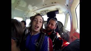 Tyler Hunter's Tandem skydive!