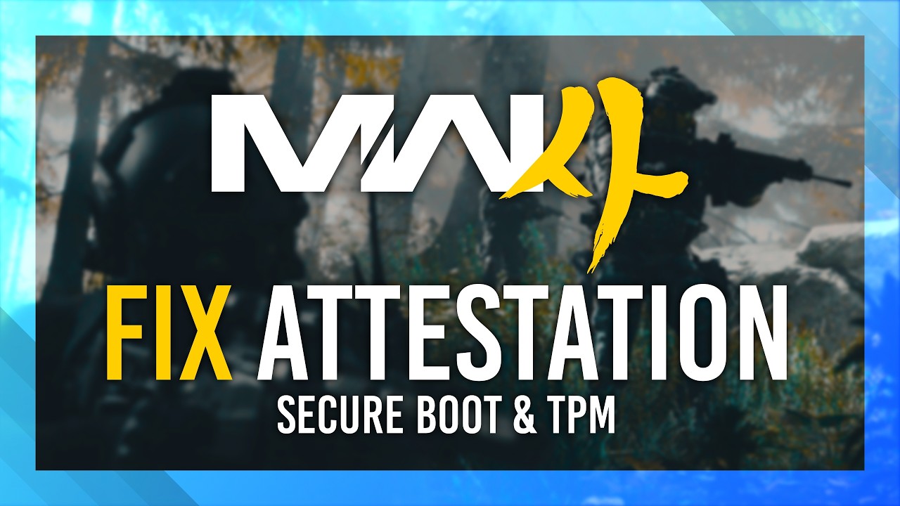 FIX: Attestation Required (Secure Boot & TPM) | Modern Warfare 4 Guide thumbnail
