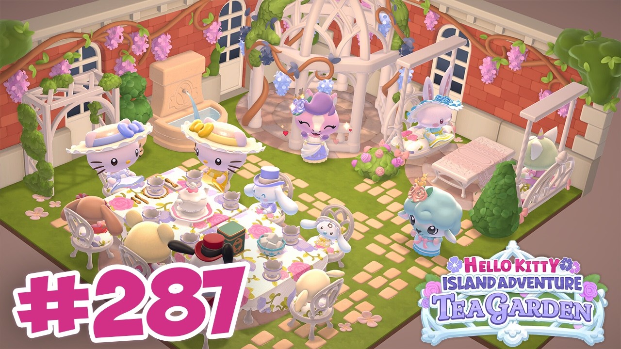 Can we meet the new character and what's going on with the time in Hello Kitty Island Adventure #287