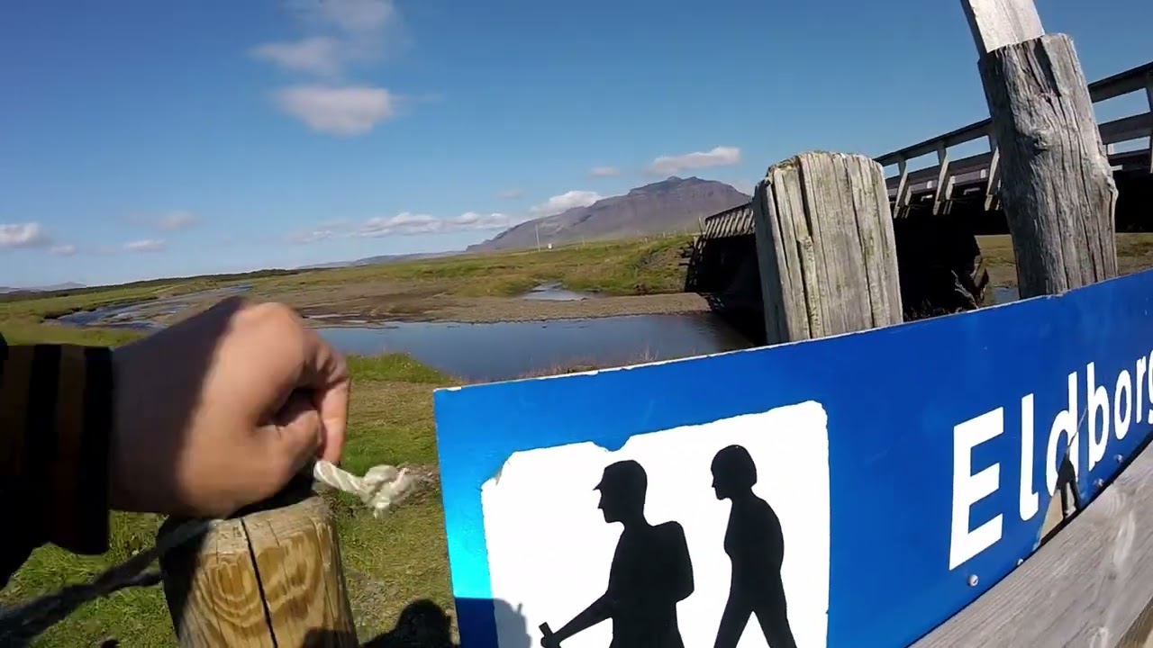 Hiking in Reykjavik, exploring Vík í Mýrdal and flying around Eldborg Crater — Eldborg — video poster