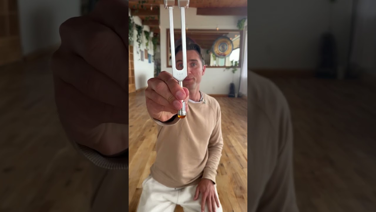 How to use a tuning fork #tuningfork #howtousetuningforks #soundhealing bekijken op YouTube