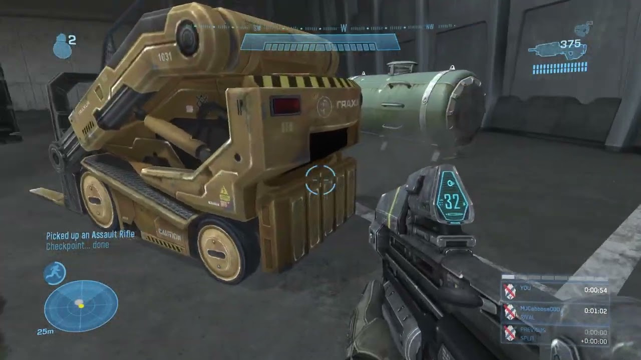 ONI Sword Base Coop Legendary Speedrun (1:59) [WR]