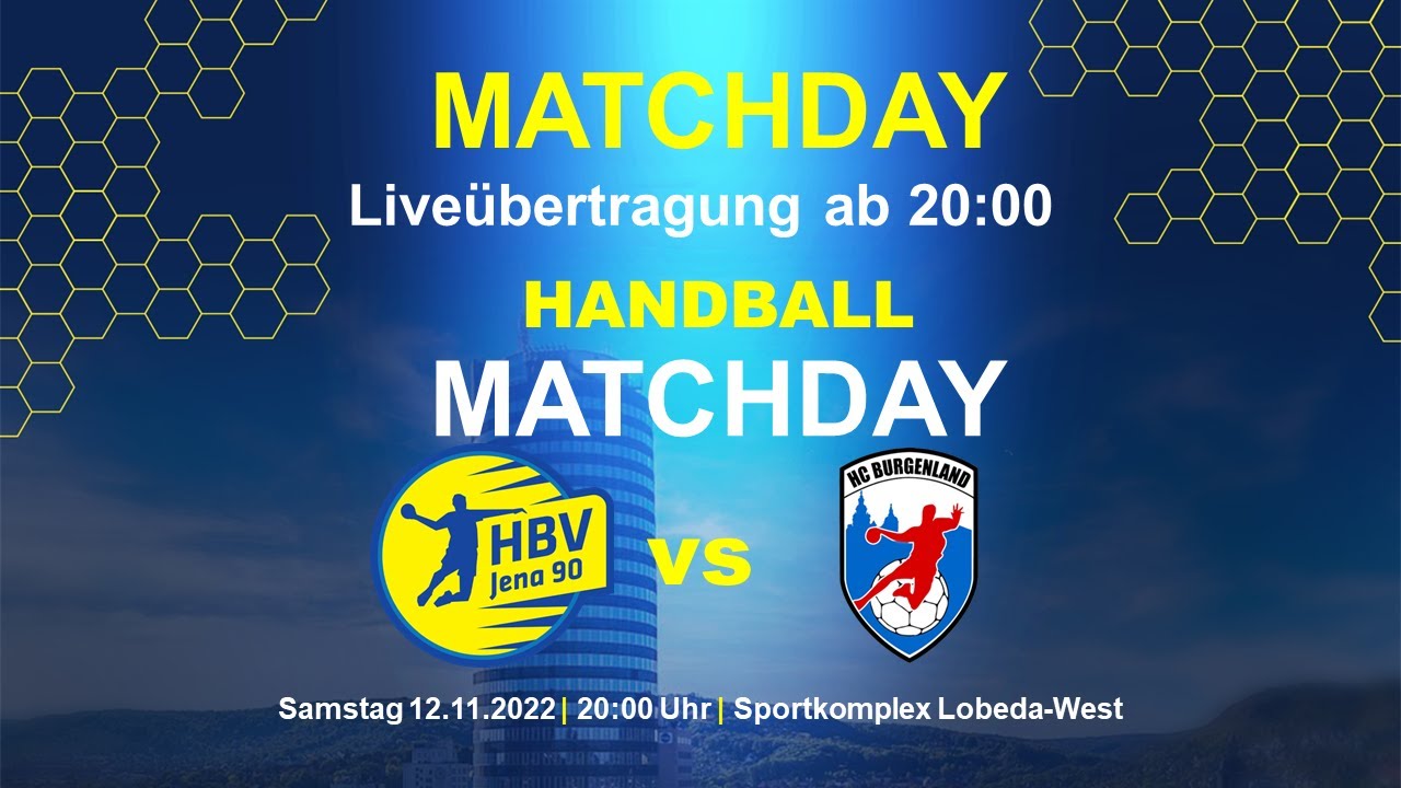 HBV Jena 90 vs HC Burgenland (1. Männer, MDOL)