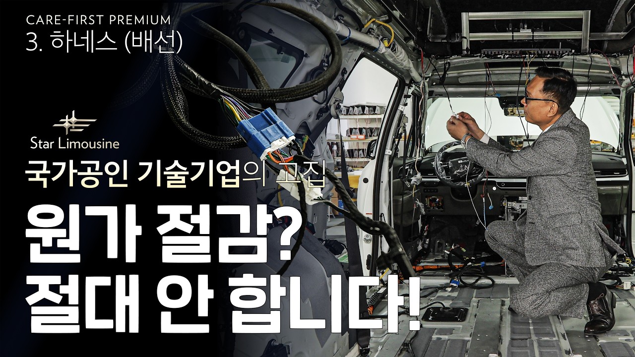 카니발 하이리무진, 눈에 안 보이는 '이것'때문에 가격 차이가 납니다 