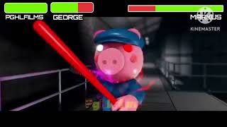 George Vs. Markus Piggy Rp Film Decisions And Forgiveness With Healthbars