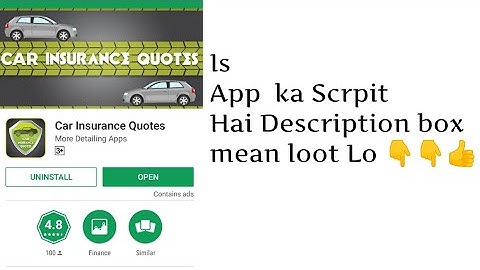 Online Script | Car Insurance Quotes App Task bypass Scrpit