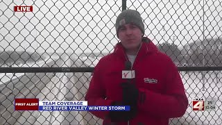 Noon Live Weather Report from Fargo