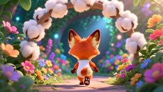 🦊☁️ Baby Fox’s Cotton Village 🌈✨ | Magical Soft World Adventure | Preschool Story for Kids screenshot 5