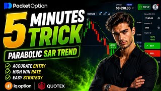 Binary Options Trading Strategy | Pocket Option Tutorial | 5 Minutes Scalping 