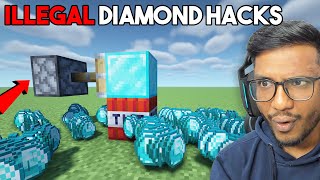 Testing Illegal Diamond Duplication Hacks In Minecraft