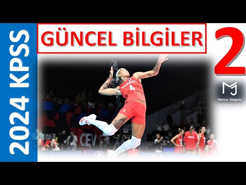 2024 KPSS GÜNCEL BİLGİLER 2 LİSANS-ÖNLİSANS-ORTAÖĞRETİM !!!