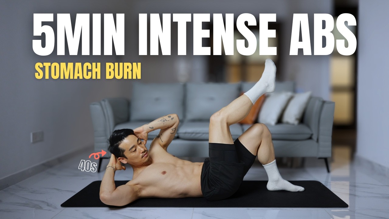 I did this 5 MIN AB WORKOUT every day - No Equipment - YouTube