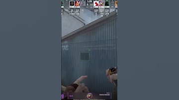 Pro Train A Smokes From 1 Spot in CS2