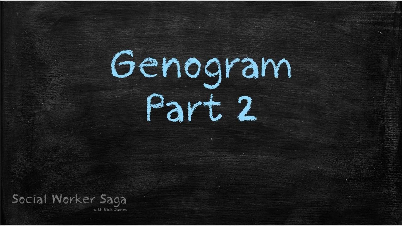 Week 2 - Genogram Part 2 - YouTube