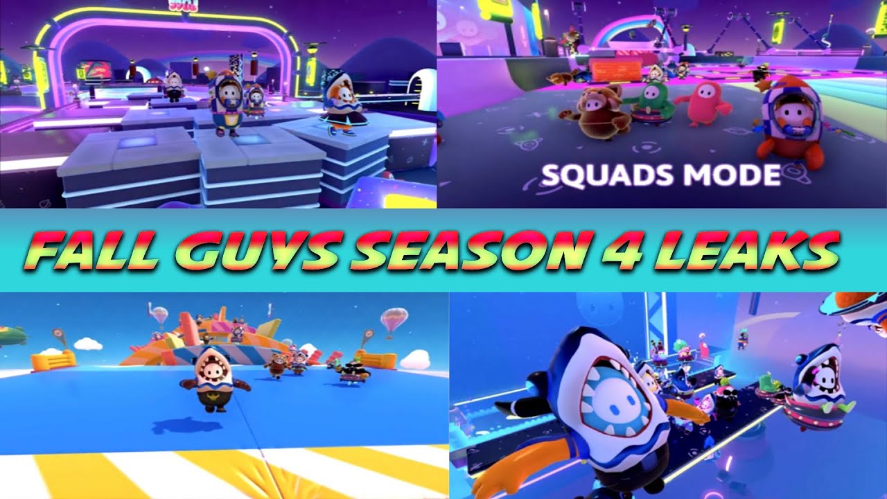 Fall Guys Season 4 Levels & SKIN LEAKS