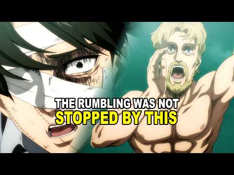 Zeke wasn't the reason the Rumbling stopped