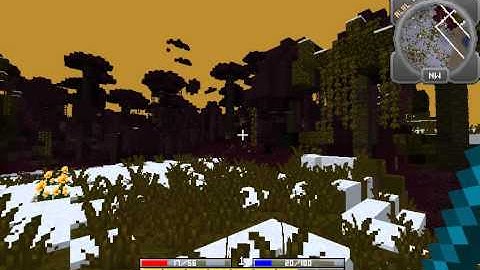 Lets Play Minecraft: Hack/Mine Mod Part 1