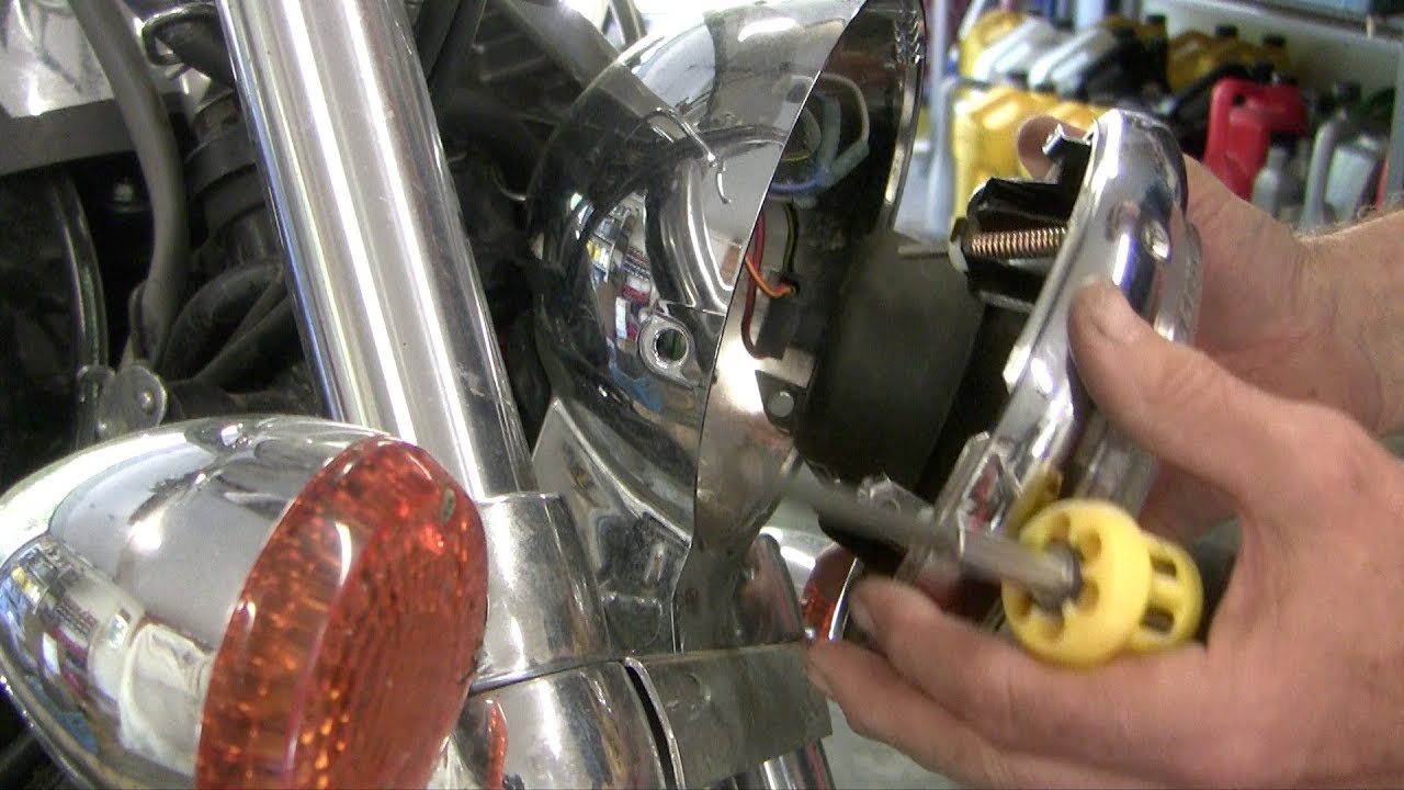How to change a Kawasaki Headlight Bulb YouTube