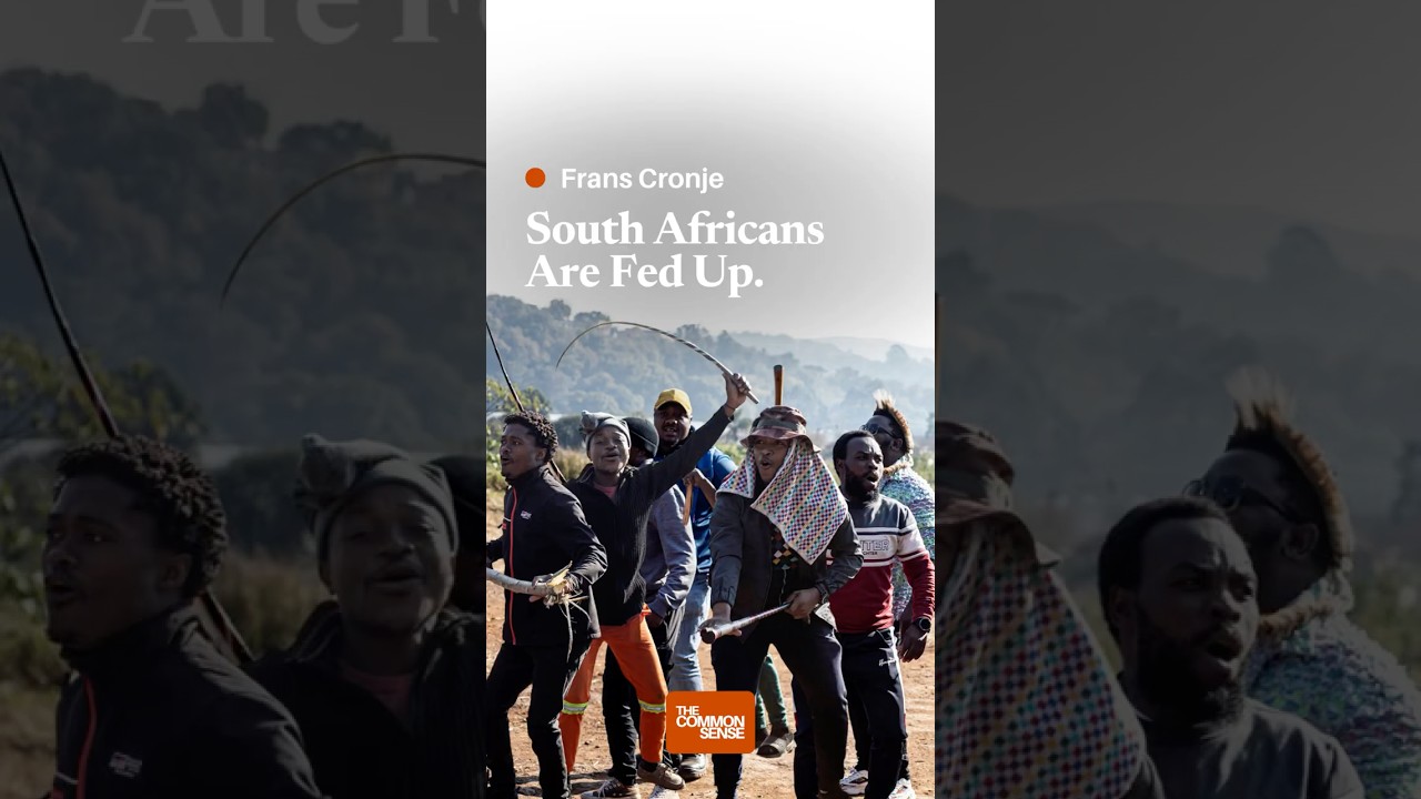 South Africans Are Fed Up.