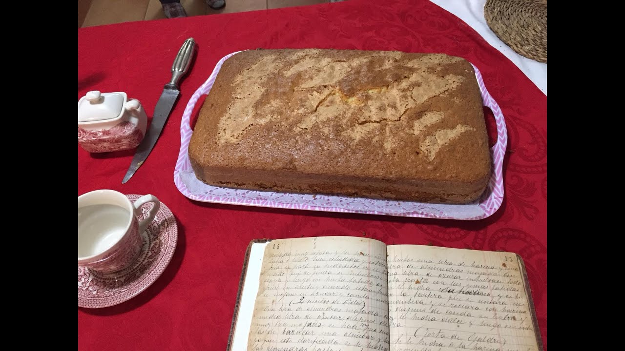 Las Recetas de la Abuela Luisa: el Bizcocho Tradicional.