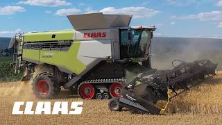 CLAAS Lexion 7500 with Geringhoff TruFlex Razor 35 Demo