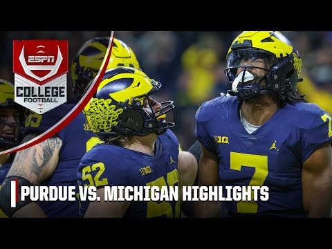 Big ten championship: purdue boilermakers vs. Michigan wolverines | full game highlights