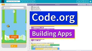 How to Code a Flappy Bird in App Lab on Code.org CS Principles AP Computer Science Performance Task screenshot 4