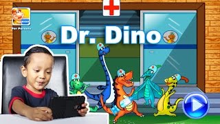Main game Dr. Dino - Playing Doctor Kids Educational Game Dr Dino Hospital - Dinosaur Games screenshot 3