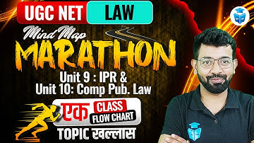 UGC NET Law Marathon 2025 | Unit 9 IPR & Unit 10 Comparative Public Law Revision | UGC NET Dec 2025