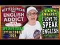 English Addict - 2nd OCTOBER 2024 -🔴LIVE stream TOPIC - 'BOOK idioms' - Chat Live & Learn English