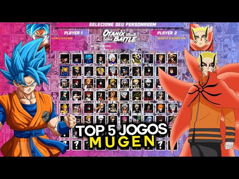 MEGA ATUALIZAÇÃO! ANIME MUGEN COM 540 PERSONAGENS PARA ANDROID E PC! 