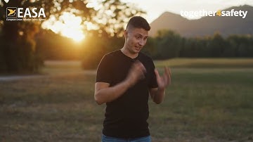 Flying your drone near people