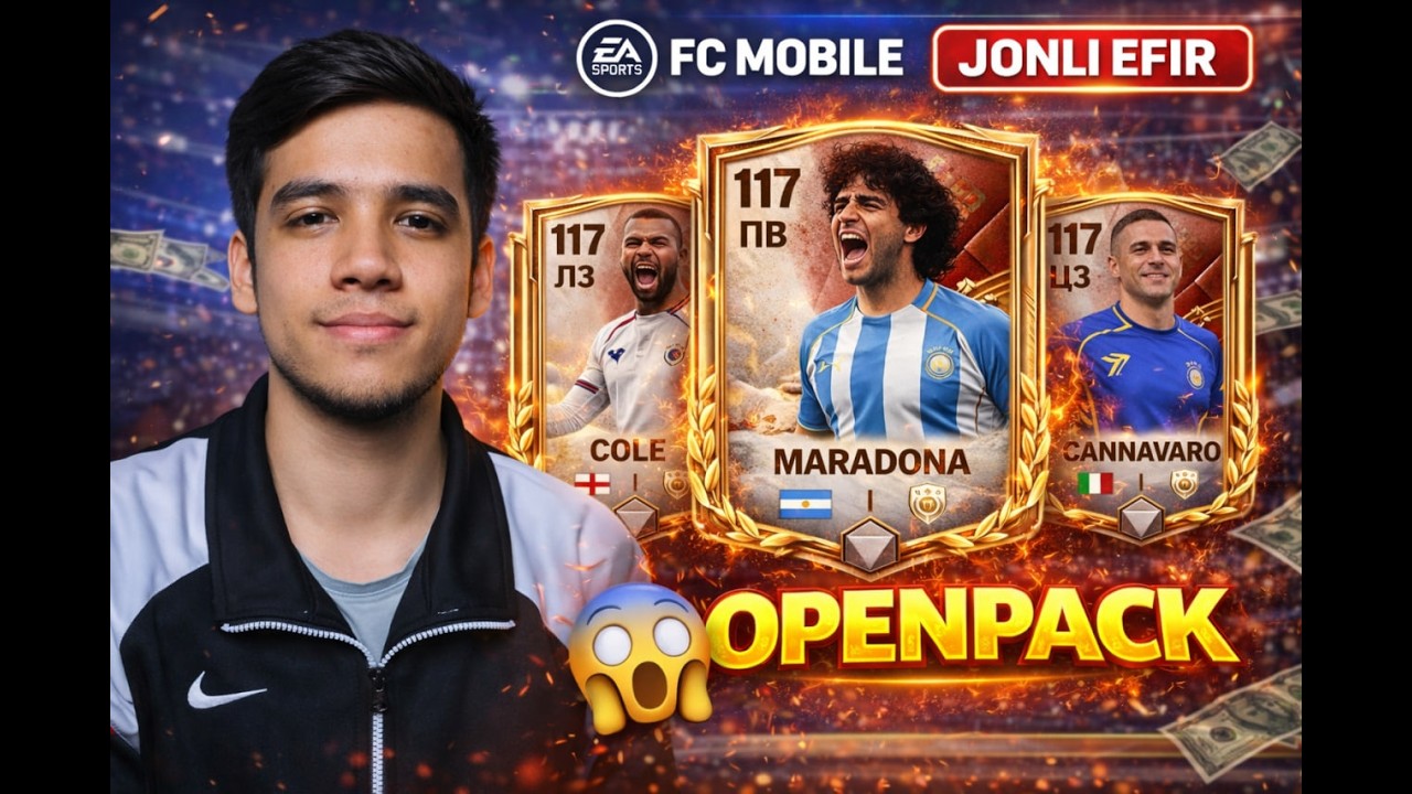 MARADONA OLAMIZ , OPEN PACK QILAMIZ , 1VS1 O'YNEMIZ | FC MOBILE