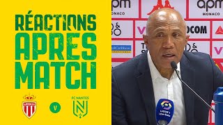 AS Monaco - FC Nantes : la réaction d'Antoine Kombouaré