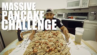 MASSIVE PANCAKE CHALLENGE | 7,725 CALORIES