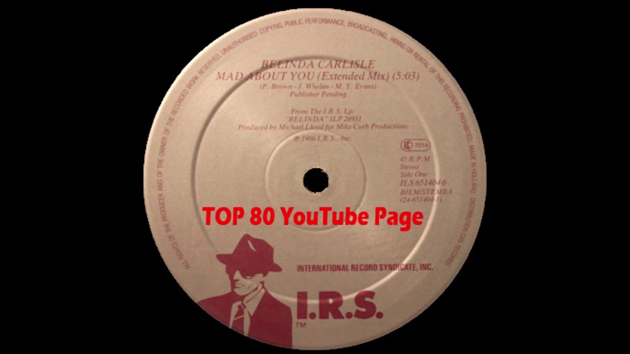 Belinda Carlisle Mad About You (Extended Mix) YouTube