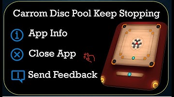 How To Fix Carrom Disc Pool Keeps Stopping | Keeps Crashing Problem in Android Phone