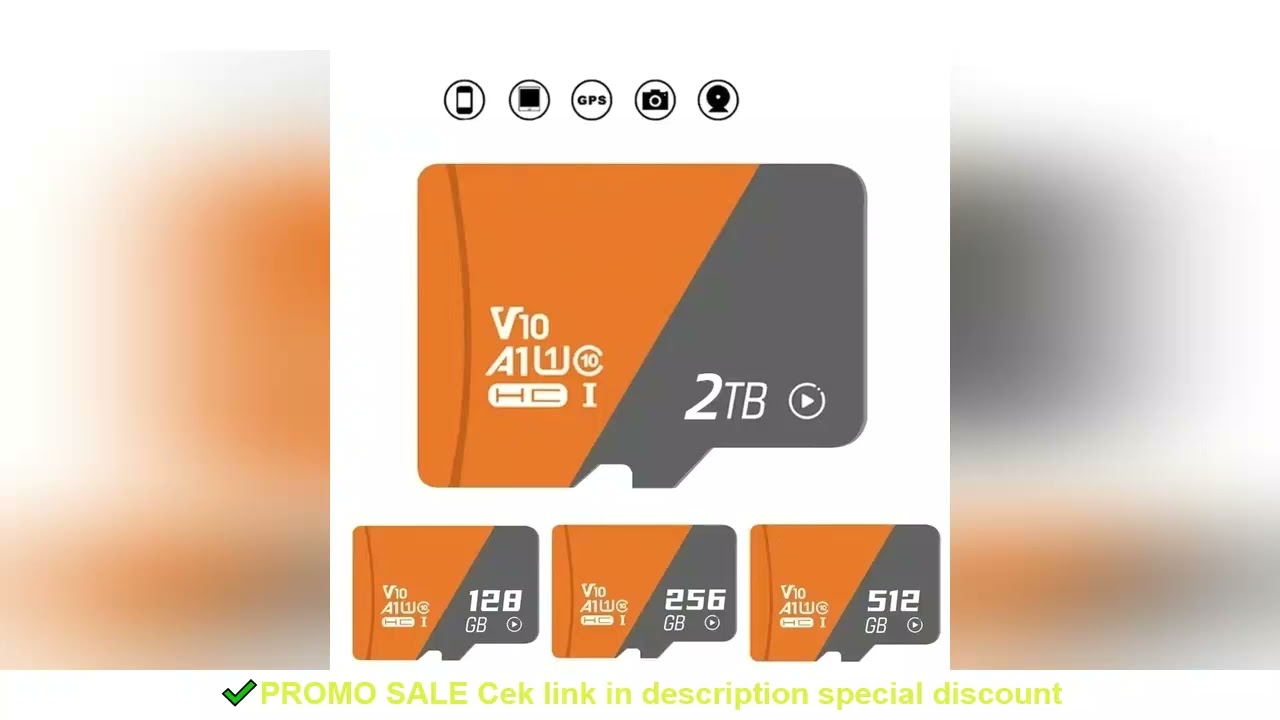 Original 2TB High Speed TF/SD Card Memory Card TF SD Ultra Fast Read Write 1TB Mini Memory Card Clas