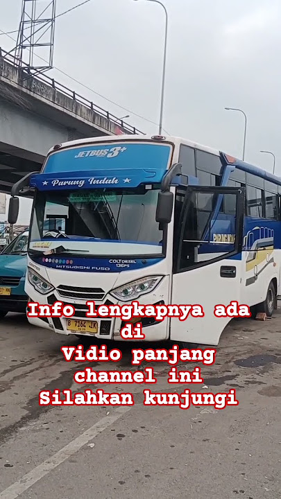 bus parung indah tujuan terminal bekasi-cianjur #shorts