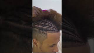 Hair Braiding Service by SKILLS #dubai #barbershop #barber #haircut #celebrity  #hairstyle #dxb