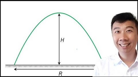 2.5.2a Projectile Motion: Vertical Height and Horizontal Range