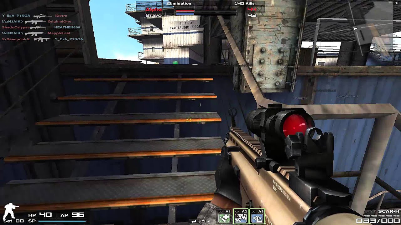 mmofps oyunlar Live Commentary #160: Oh, This's a Scar [Combat Arms]